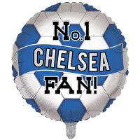 18" No1 Chelsea Football Fan Foil Balloons