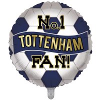 18" No1 Tottenham Football Fan Foil Balloons