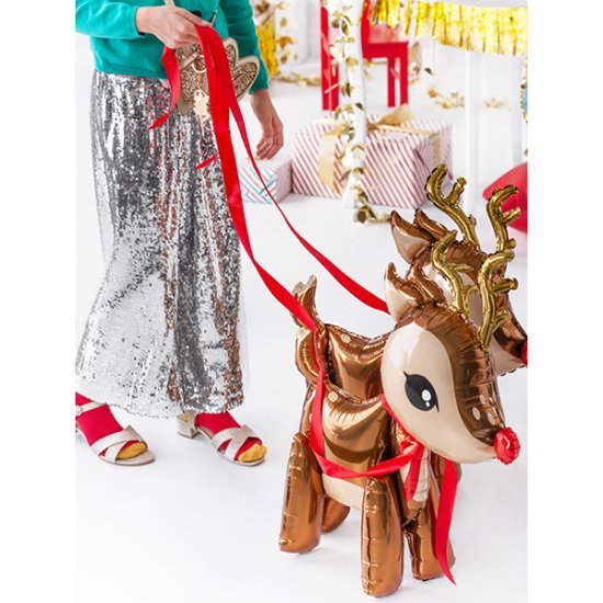 25" Reindeer Shape Foil Balloons