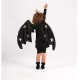 (image for) Black Matte With Stars Bat Wings Foil Balloons