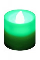 Green LED Candle Lights 12pk