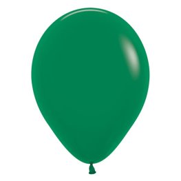 (image for) 12" Fashion Forest Green Latex Balloons 50pk