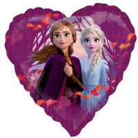 18" Disney Frozen 2 Heart Foil Balloons