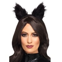 (image for) Black Fur Cat Ears