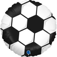 (image for) 9" Soccer Ball Foil Balloons
