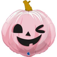 Pink Funny Pumpkin Shape Balloons