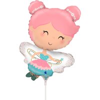 (image for) 14" Pink Fairy Air Fill Balloons