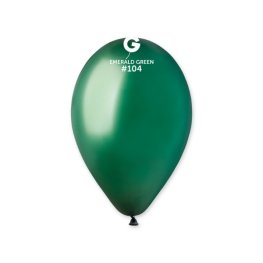 (image for) 13" Emerald Green Latex Balloons 50pk