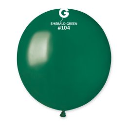 (image for) 19" Emerald Green Latex Balloons 25pk