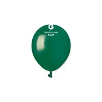 (image for) 5" Emerald Green Balloons 50pk