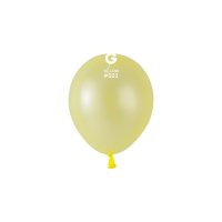 5" Neon Yellow Latex Balloons 50pk