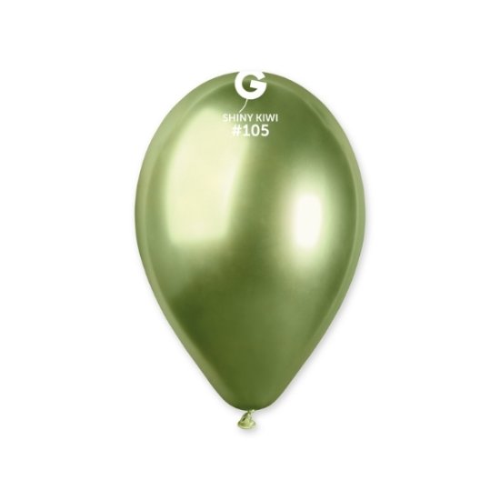 (image for) 13" Shiny Kiwi Latex Balloons 50pk