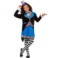 Deluxe Little Miss Hatter Costumes