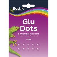 Bostik Extra Strong Clear Glu Sticki Dots x 64