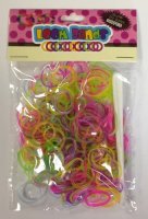 Glow In The Dark Loom Bands x 300