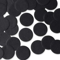 Black 55mm Circular Tissue Confetti 250gm