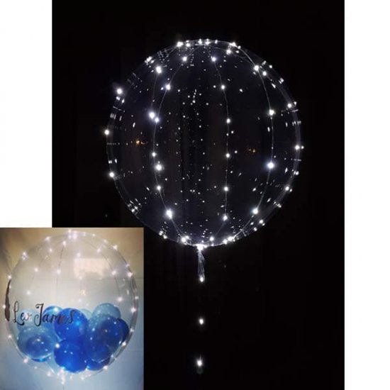 5m White LED Light Up Balloon Lights [goswle01] - £2.49 | Go International,  UK