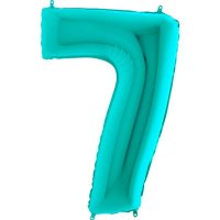 40" Grabo Tiffany Number 7 Supershape Balloons