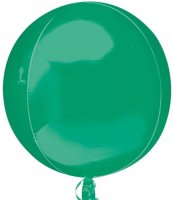 Green Orbz Foil Balloons 3pk