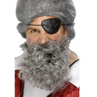 (image for) Deluxe Light Grey Pirate Beard