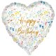 (image for) 18" Birthday Ditsy Floral Balloons