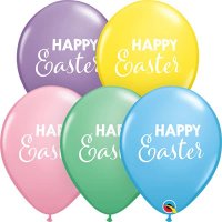 (image for) 11" Simply Happy Easter Latex Balloons 25pk
