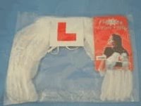 Flashing L Plate and REAL Feather Wings