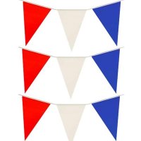 (image for) Red White And Blue PVC Bunting