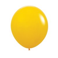 (image for) 18" Fashion Honey Yellow Latex Balloons 25pk