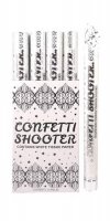 Silver Confetti Shooter Cannon 50cm With White Paper x1