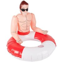 Inflatable Hunk Swim Rings