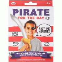 Pirate For The Day Inflatable Pirate Cutlass
