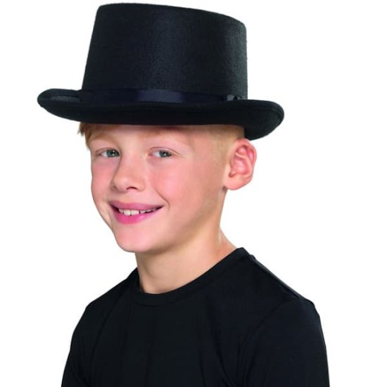 (image for) Kids Black Top Hats