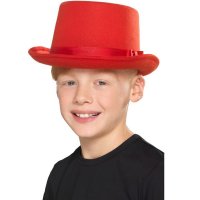 Kids Red Top Hats