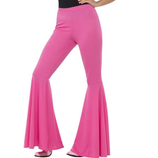 (image for) Ladies Pink Flared Trousers