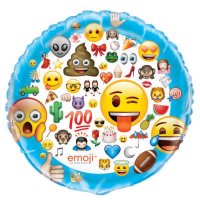 (image for) 34" Emoji Giant Foil Balloon