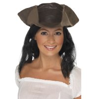 (image for) Leather Look Pirate Hat
