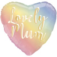 (image for) 18" Lovely Mum Foil Balloon