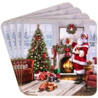 Christmas Santa Coaster Sets