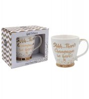 (image for) Shhh...There's Champagne In Here China Mug