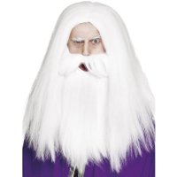 (image for) White Magician Wig Set