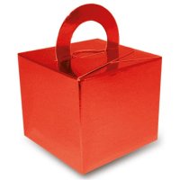 Metallic Red Bouquet Box 10pk