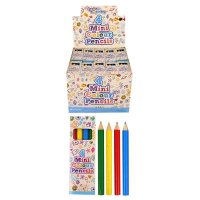 (image for) 4 Mini Colouring Pencils x10 Dozen