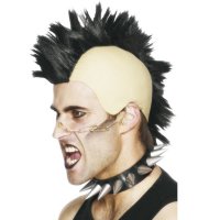 (image for) Black Mohawk Wigs