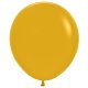 (image for) 18" Fashion Mustard Latex Balloons 25pk