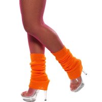 (image for) Neon Orange Legwarmers