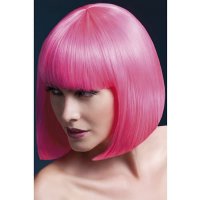 Neon Pink Elise Wigs