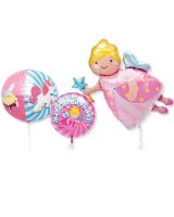 (image for) Princess Birthday Balloon Bouquet