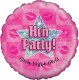 (image for) 18" Hen Party Holographic Foil Balloons