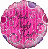 (image for) 18" Girls Night Out Foil Balloons